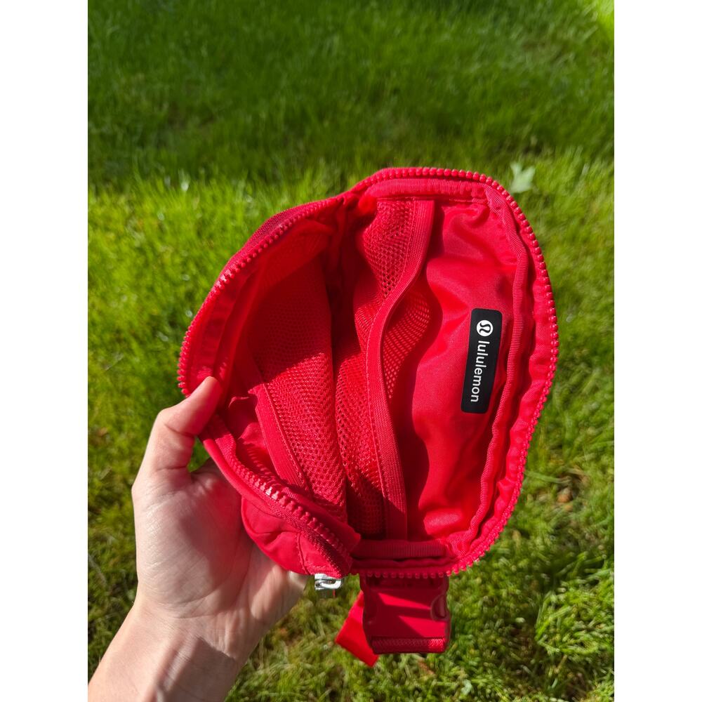 LULULEMON Educator Red Belt Bag Fanny Pack - Picture 3 of 5